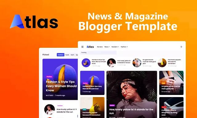 Atlas - Creative Magazine & News Blogger Theme