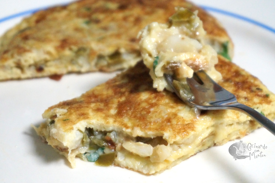 Tortilla de bacalao