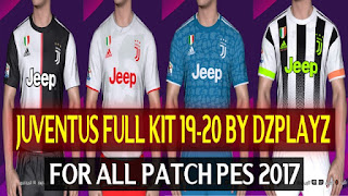 Pes2017 Juventus Full Kits 19 20 Season By Dzplayz Pes