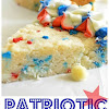 Patriotic Sugar Cookie Cake
