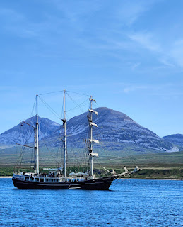 Tall Ship arrives at Caol Ila