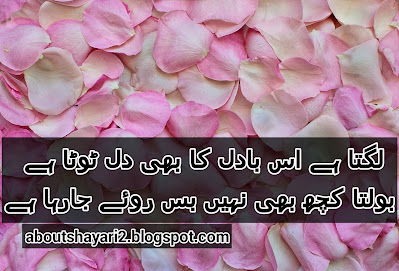 2 Line Poetry in Urdu | Urdu Sad Poetry