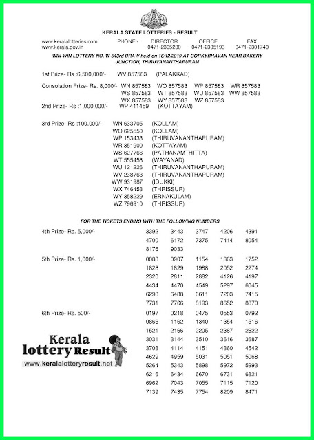 Kerala Lottery Result 16-12-2019 Win Win W-543(keralalotteryreult.net)-page-