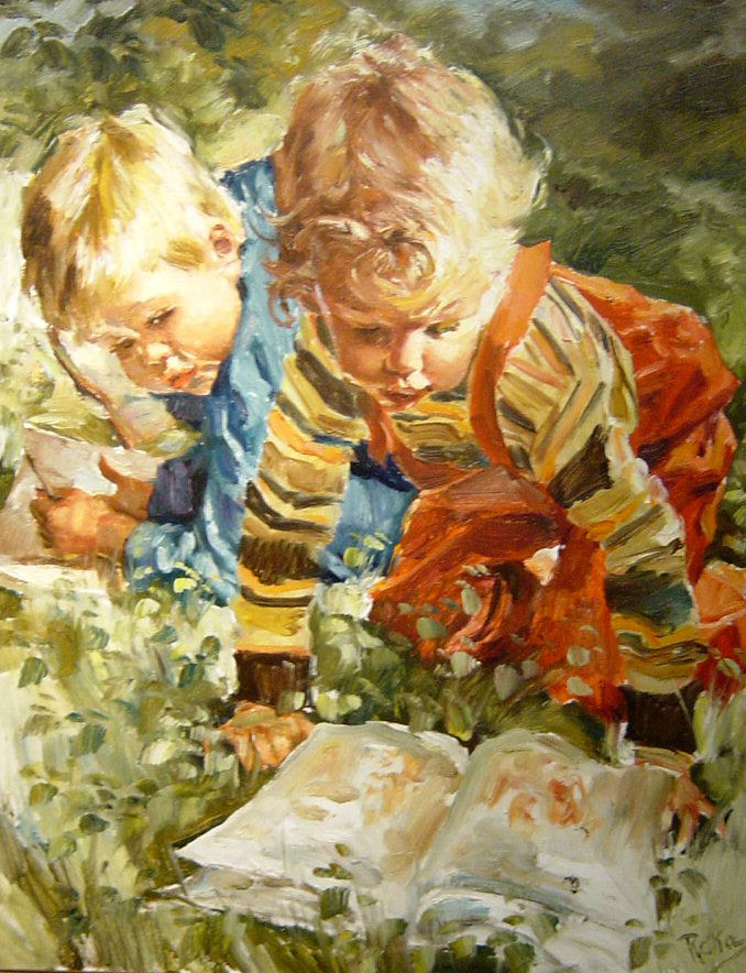 Hungarian Artist | Charles Roka | Childhood Paintings