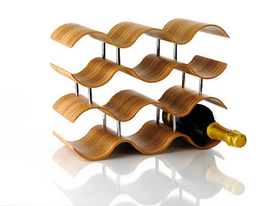 wooden Bottle holder