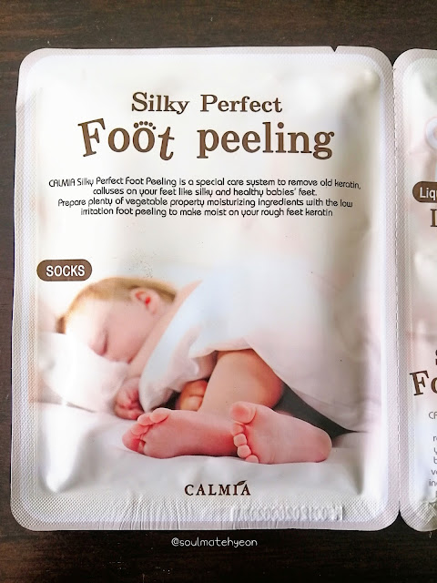CALMIA Silky Perfect Foot Peeling Pack + First Impression