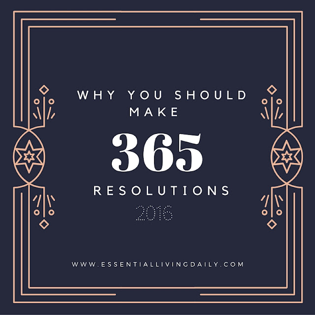 Why You Should Make 365 Resolutions for 2016 from www.EssentialLivingDaily.com