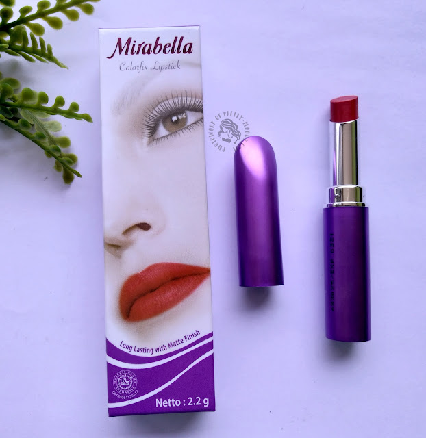 Mirabella Cosmetics, Mirabella Colorfix Lipstick, lipstick Matte, pretty-moody.com