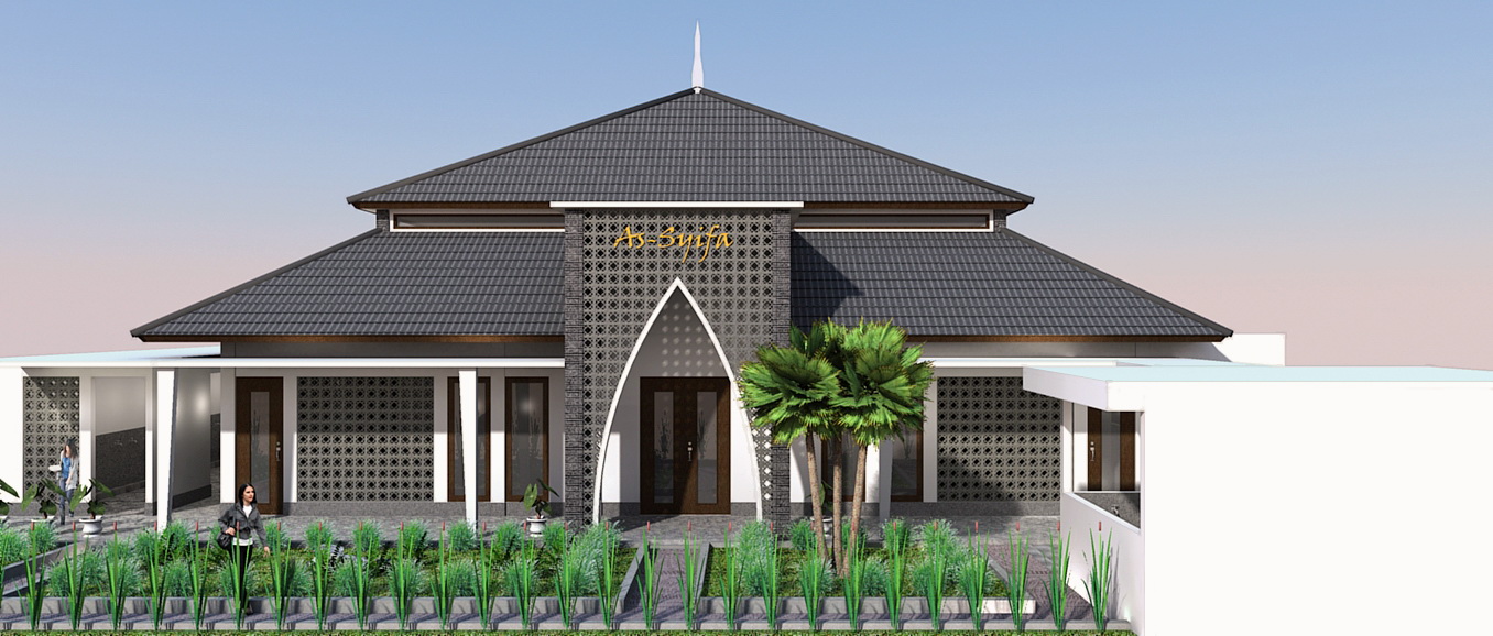 Kumpulan Desain Rumah, Berkebun: Konsep Desain Masjid Modern Minimalis 