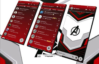 Avengers Theme For GBWhatsApp