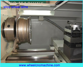 Aluminum Alloy Wheel Refurbishment Machine CK6180W Export To Ukraine