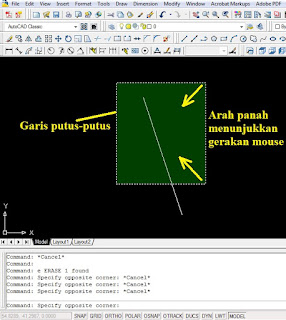 Cara memilih object pada Autocad, Belajar Autocad 2007, Belajar Autocad 2010, Auto cad, Tutorial Autocad 2010