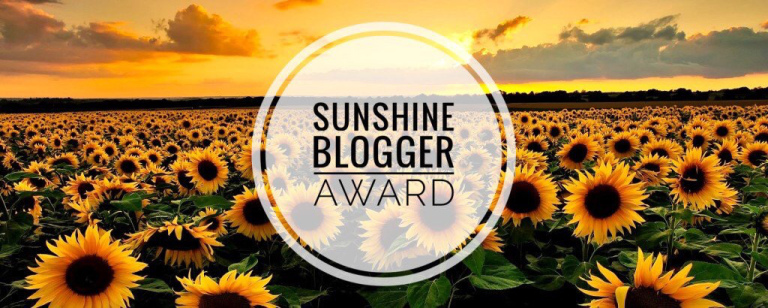 Sunshine Blogger Awards Nominee.