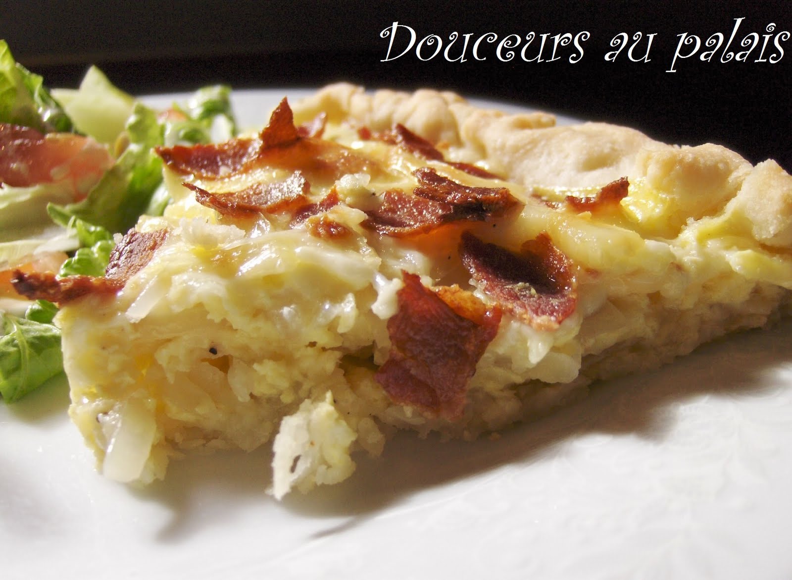 Tarte Aux Oignons Bacon Et Fromage