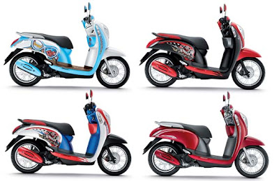 New face Honda Scoopy PGMFI introduced in thailand