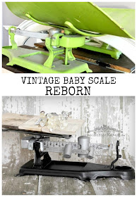 Vintage Baby Scale Updated, Bliss-Ranch.com