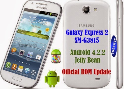 G3815XXUBML1 For Galaxy Express 2 4.2.2 Jelly Bean Firmware