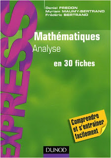 Mathématiques : Analyse en 30 fiches