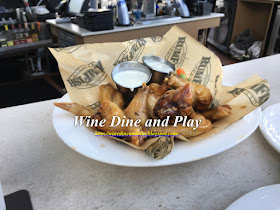 The maple lavender wings at RumFish Grill were aromatic and sweet, making for a very pleasant taste and an enjoyable appetizer 