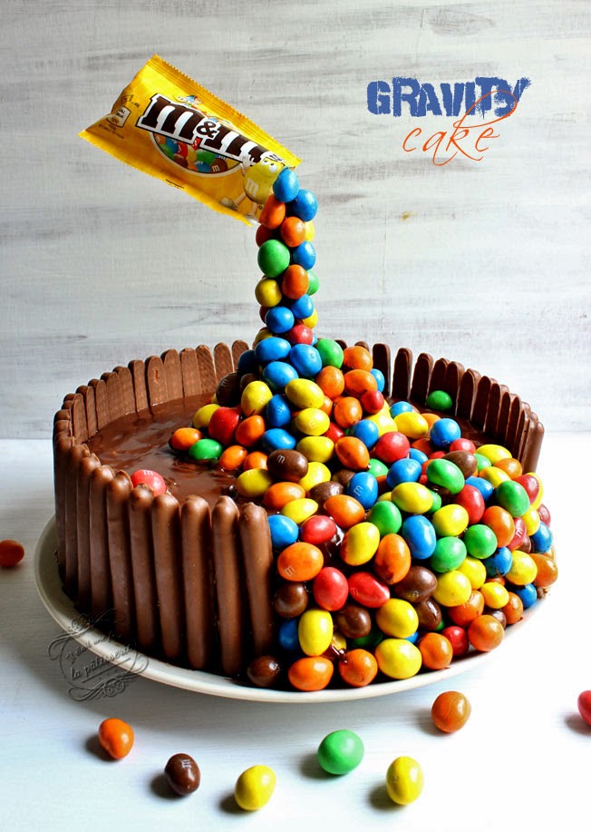 Gravity Cake Ou Gateau Suspendu Chocolat M M S Il Etait Une Fois La Patisserie