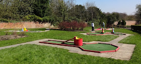 Crazy Golf at Haigh Woodland Park in Wigan