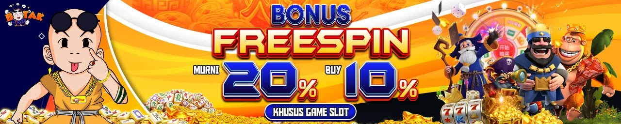 BONUS BUY SPIN 10% DAN FREESPIN 20%