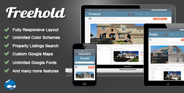 Freehold - Responsive Drupal 7 Real Estate Theme  - Miscellaneous Drupal