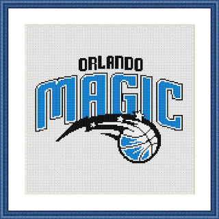 Orlando Magic cross stitch pattern - Tango Stitch