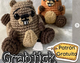 PATRON GRATIS CASTOR AMIGURUMI 59429