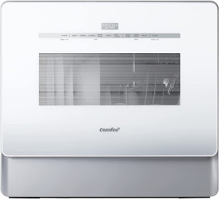 COMFEE' EZ Fit Portable Dishwasher CDC22P4AWW Countertop Mini Dishwasher, image, review features & specifications