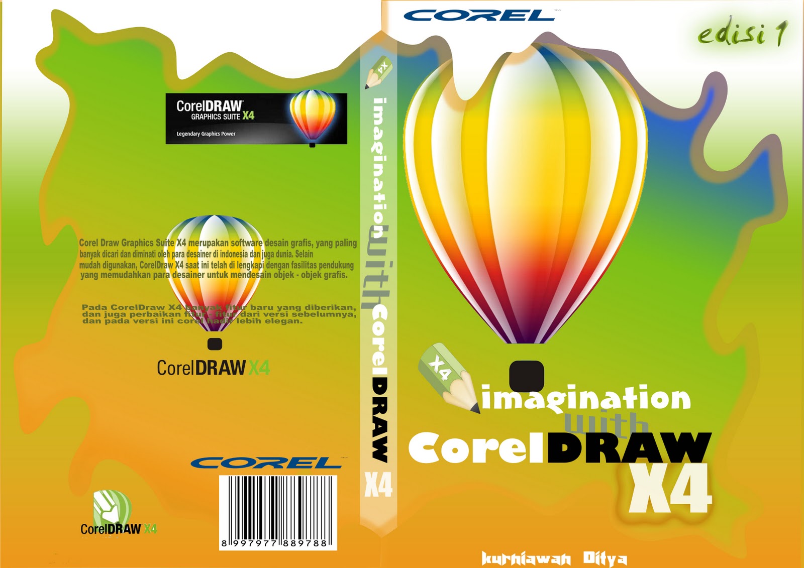 Software Creativity Design desain  cover  buku 