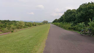 江南 堤防道路