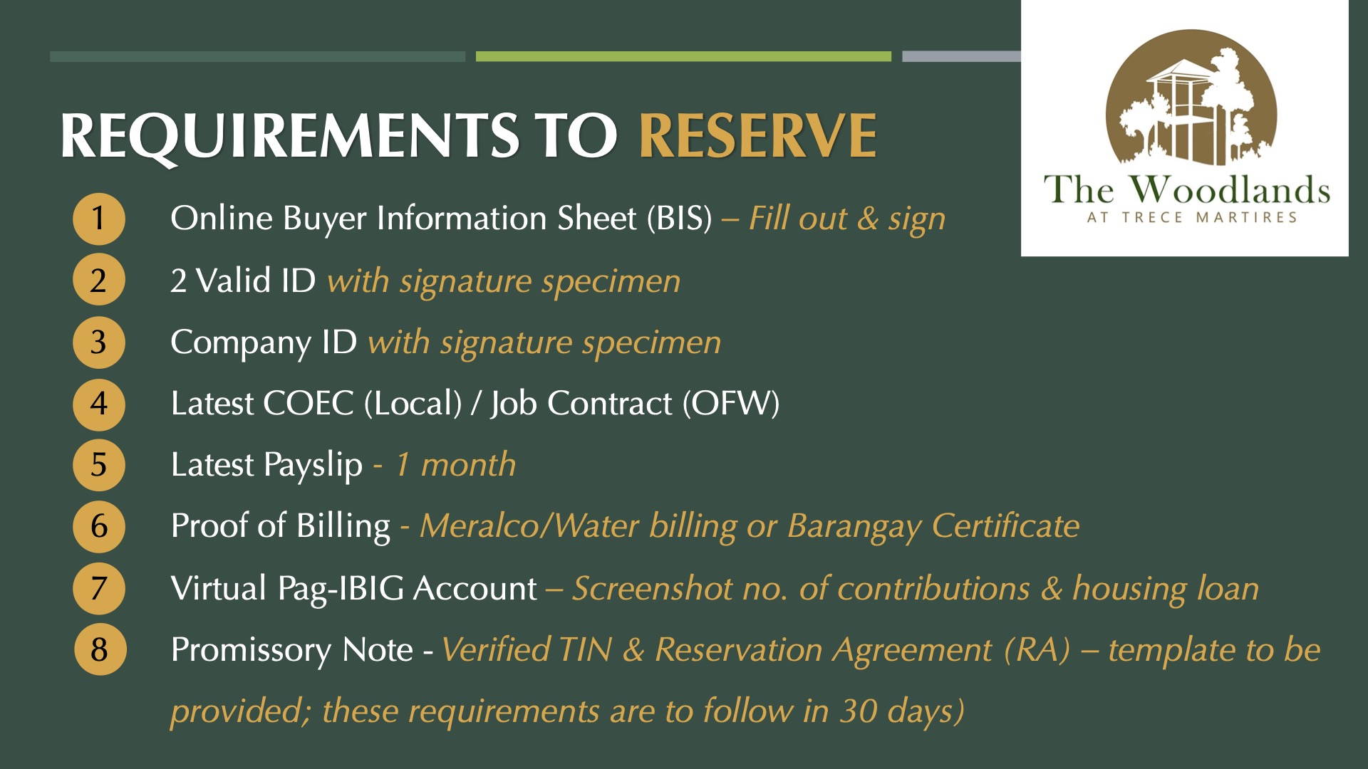 Requirements to Reserve Verdanza Homes - Model 50 | Murang Duplex House and Lot thru Pag-IBIG General Trias Cavite | APEC Homes