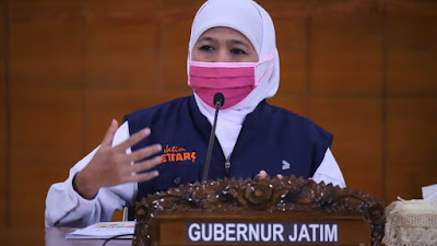 PPKM Mikro Jatim  Memasuki Periode Ke-Empat, Gubernur Khofifah: Terbukti Efektif Tekan Penyebaran Covid-19