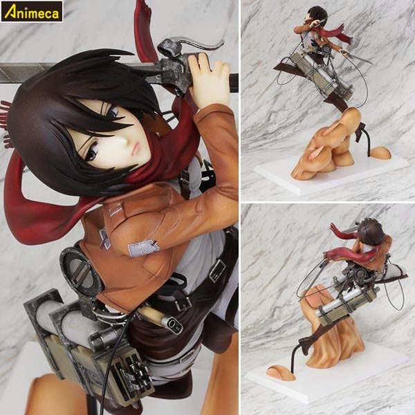 MIKASA ACKERMAN FIGURE Shingeki no Kyojin PULCHRA