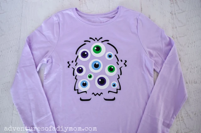 monster eyes hallween t-shirt