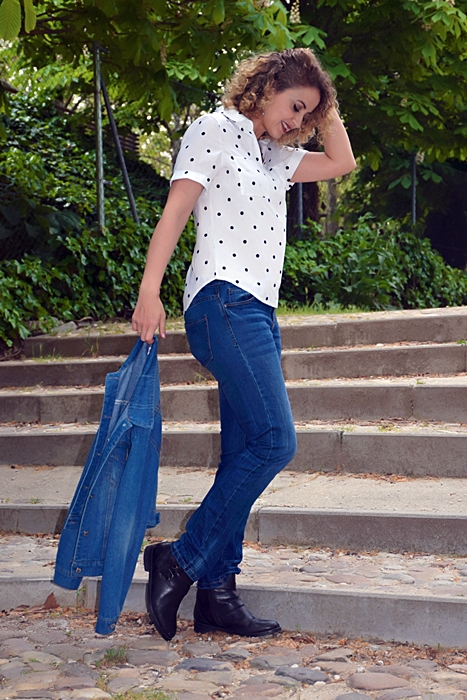 Outfit-Blusa-Blanca-Lunares-2