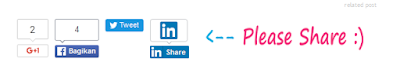 Cara Membuat Tombol Share Sosial Media Seperti Milik Mas Sugeng