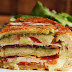 12 Layer Turkey Pesto Panini Bread Bowl