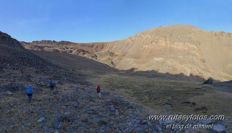 Puntal de Loma Púa - Pico del Sabinar - Pico del Púlpito - Puntal de Terreras Azules