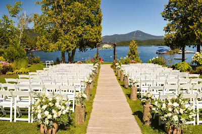 Montaje para ceremonia de boda