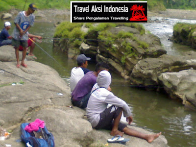 Suasana Kedung Nini Tempat Pemancingan Kali Klawing