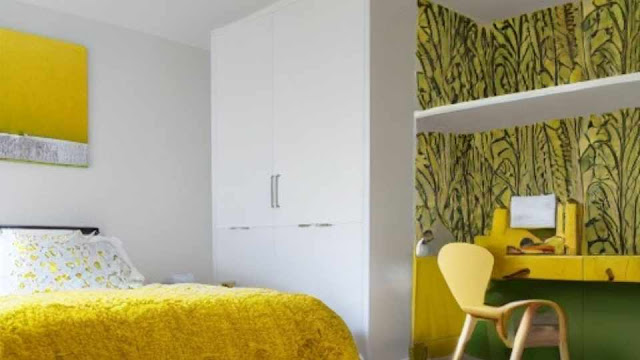 dekor kamar warna kuning