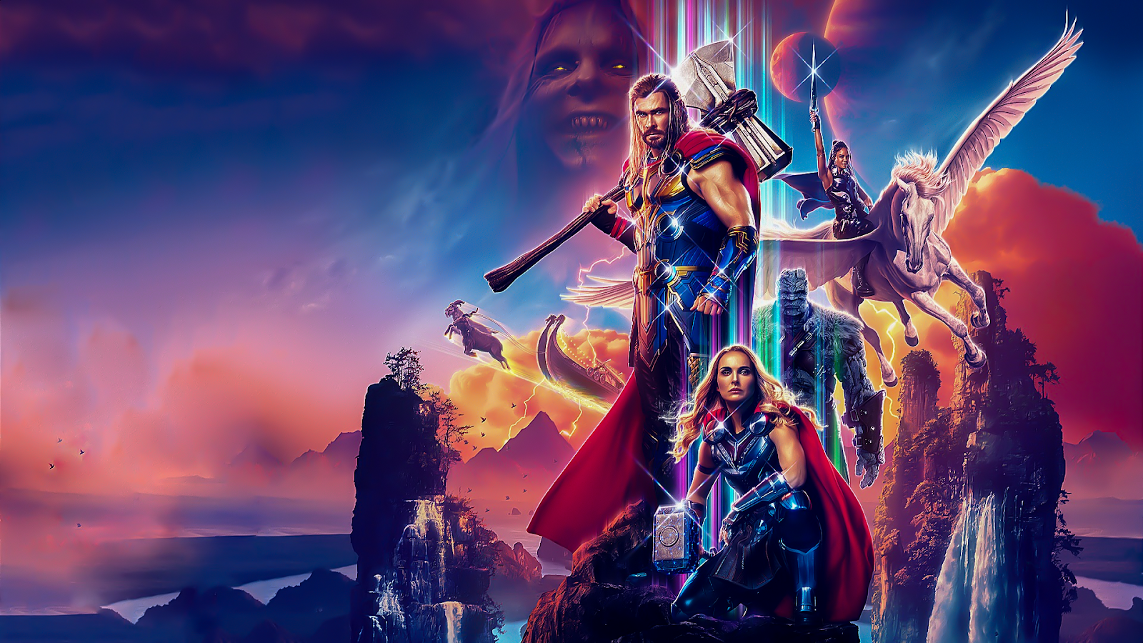 Thor Love and Thunder HD Wallpaper for laptop