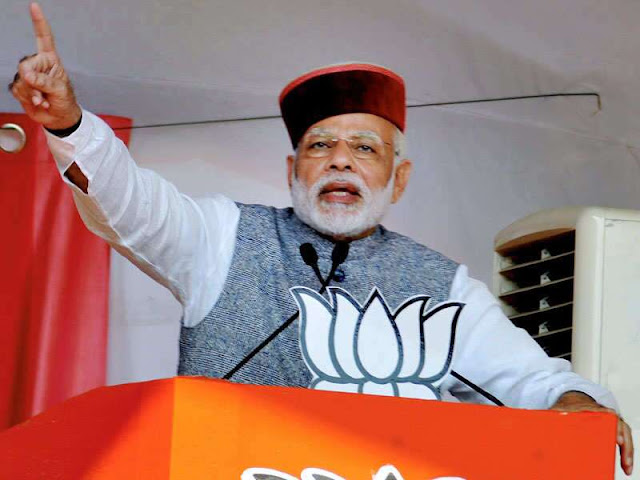 Modi wearing Himachali Topi