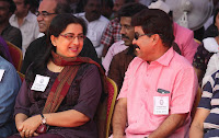 Ambika and Power Star Srinivasan at At Hunger Strike in Support of Lankan Tamils photos
