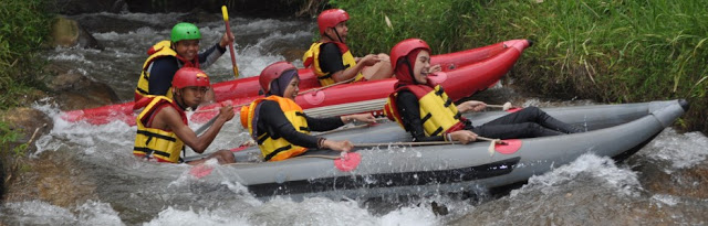 TEMPAT RAFTING DI BANDUNG | Outbound Seru Memacu Adrenalin