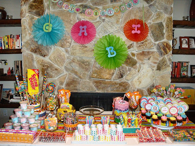 camping birthday party decorating ideas
 on Camp Granma: Making Memories With My Grandchildren: Candy Land Party