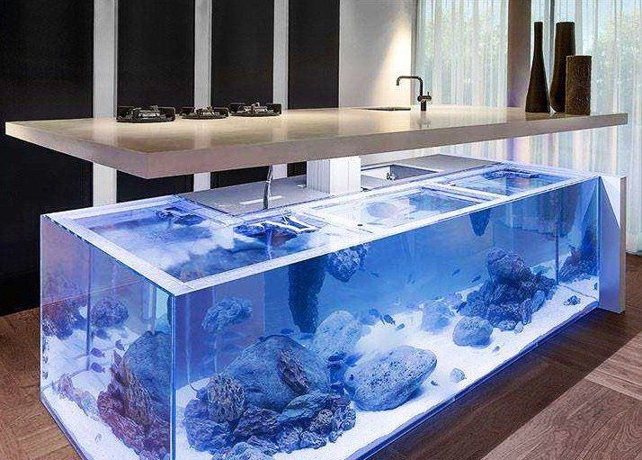  35 contoh model dan harga meja tamu aquarium unik dari 