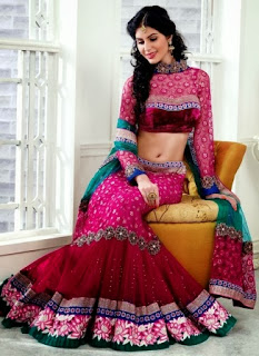 Fish-Cut Lehenga Sharara 